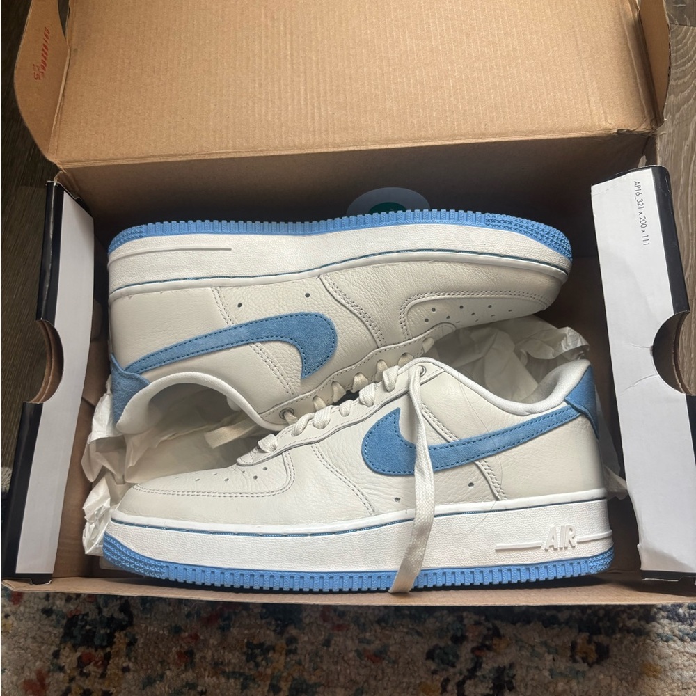 Nike Air Force 1 Low Blue and White